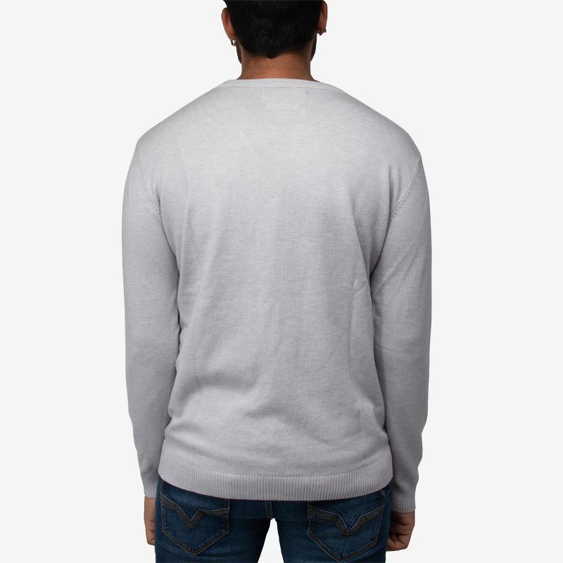 X RAY Men's Big and Tall Basic Crewneck Sweater, 2 of 7