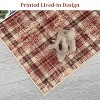 Nasitip Washable Rug -Modern Plaid Area Rug Non Slip Soft Rugs for Bedroom Home Office Dining Room - 3 of 4