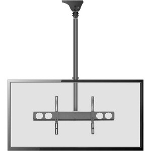 Pyle TV Ceiling Mount, Adjustable Bracket for 37-70 Inch TVs, Fits Flat or Pitched Ceilings - 1 of 4