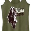 Juniors Womens Pirates of the Caribbean: Dead Man's Chest Jack Sparrow Why is the Rum Gone Racerback Tank Top - 2 of 4
