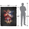 Wonder Woman Movie Arms Crossed Blanket 50"x60" Woven Tapestry - 2 of 4