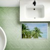 Stupell Industries Tropical Palms Overlooking Ocean Printed Plush Bath Mat And Bath Rug, Design By Seven Trees Design, 18"X30" - 3 of 4