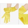 INSPIRE CHIC Women's Satin Lightweight Wrist Length Gloves - 3 of 4