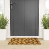 Avenie Countryside Garden Ferns  Looped Vinyl Welcome Mat - Society6 - 2 of 4