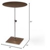Whiteline Modern Living Marley Side Table, Bronze - 2 of 4