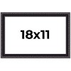 PosterPalooza | Antique Red Picture Frame - UV Acrylic, Backing Board, Hanging Hardware Included - 2 of 4