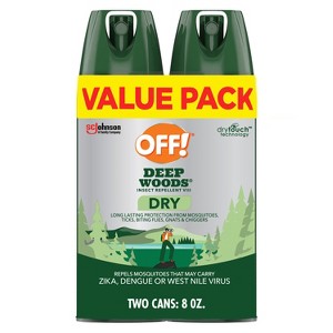 OFF! Deep Woods Mosquito Repellent Bug Spray - 2ct/4oz each - 1 of 4