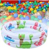 LLHZSY Toddlers Kiddie Inflatable Pools Stamps - 2 of 4