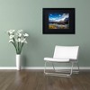 Trademark Fine Art-David Ayash 'Sunset Over the Hudson' Matted Framed Art - 3 of 4