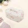 Unique Bargains Bow Handheld Quilting Makeup Bag 1 Pc - 3 of 3