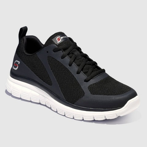 Мужские S SPORT BY SKECHERS Men's Reiff 3.0 Sneakers - Navy Blue 8: Lace Up, Cushioned Insole, Medium Width, Closed Round Toe