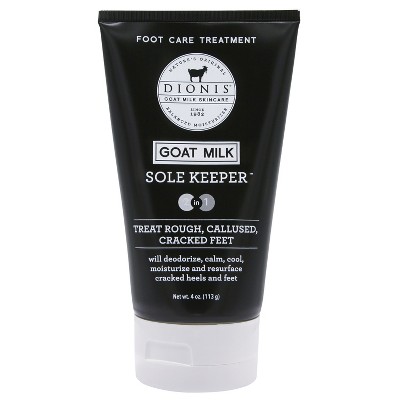 Dionis Goat Milk Sole Keeper Foot Cream, 4 oz.