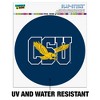 Coppin State University Primary Logo Automotive Car Window Locker Circle Bumper Sticker - 2 of 4
