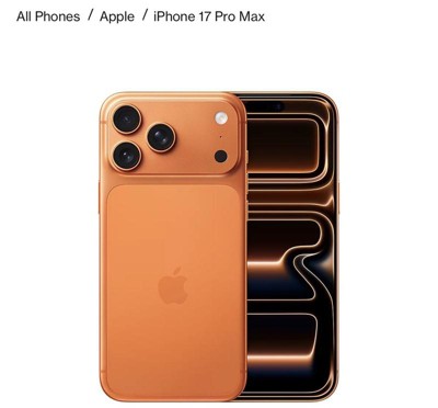 スマートフォン本体 Apple iPhone 17 Pro 256GB Cosmic Orange Buy iPhone 17 Pro Max 256GB Cosmic Orange - Apple