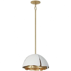 Savoy House Brewster 3 - Light Pendant in  Cavalier Gold/Royal White - 1 of 1