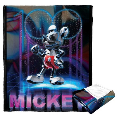 Disney D100 Mickey One Hundred Silk Touch Throw Blanket