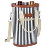 OPUX Two Bottle Wine Bag Carrier Tote, Insulated Leakproof Cooler Travel BYOB Picnic, Gift Men Women Birthday Christmas - 2 of 4