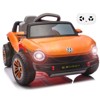 Kids Ride On Car Licensed Volkswagen Beetle Electric Ride On Toy for Toddlers 4 Wheeler Vehicle - 2 of 4