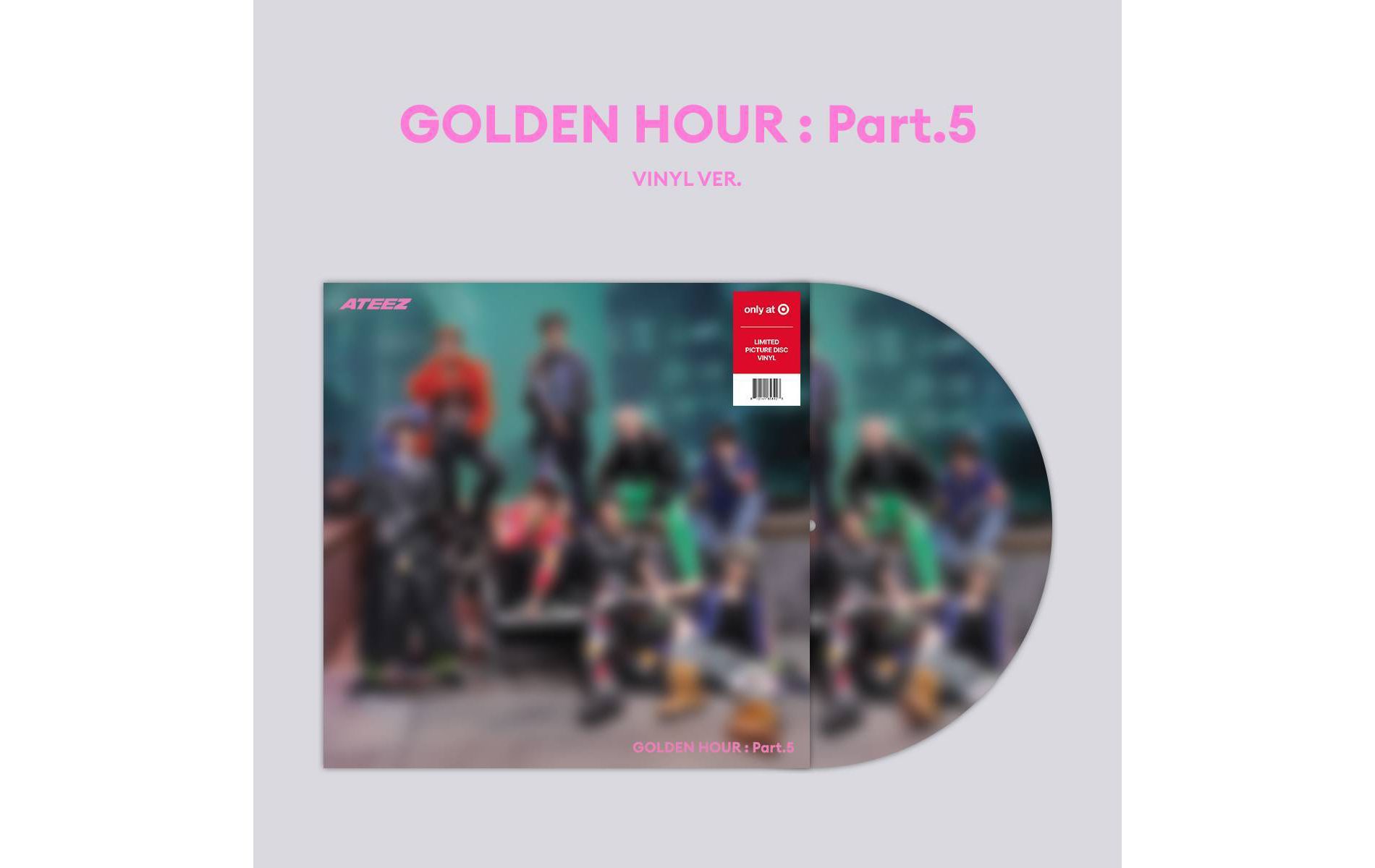 ATEEZ - GOLDEN HOUR : Part.5 (Target Exclusive, Vinyl)