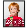 PosterPalooza | Minimalist Black Picture Frame - UV Acrylic, Foam Board Backing, Hanging Hardware - 2 of 4