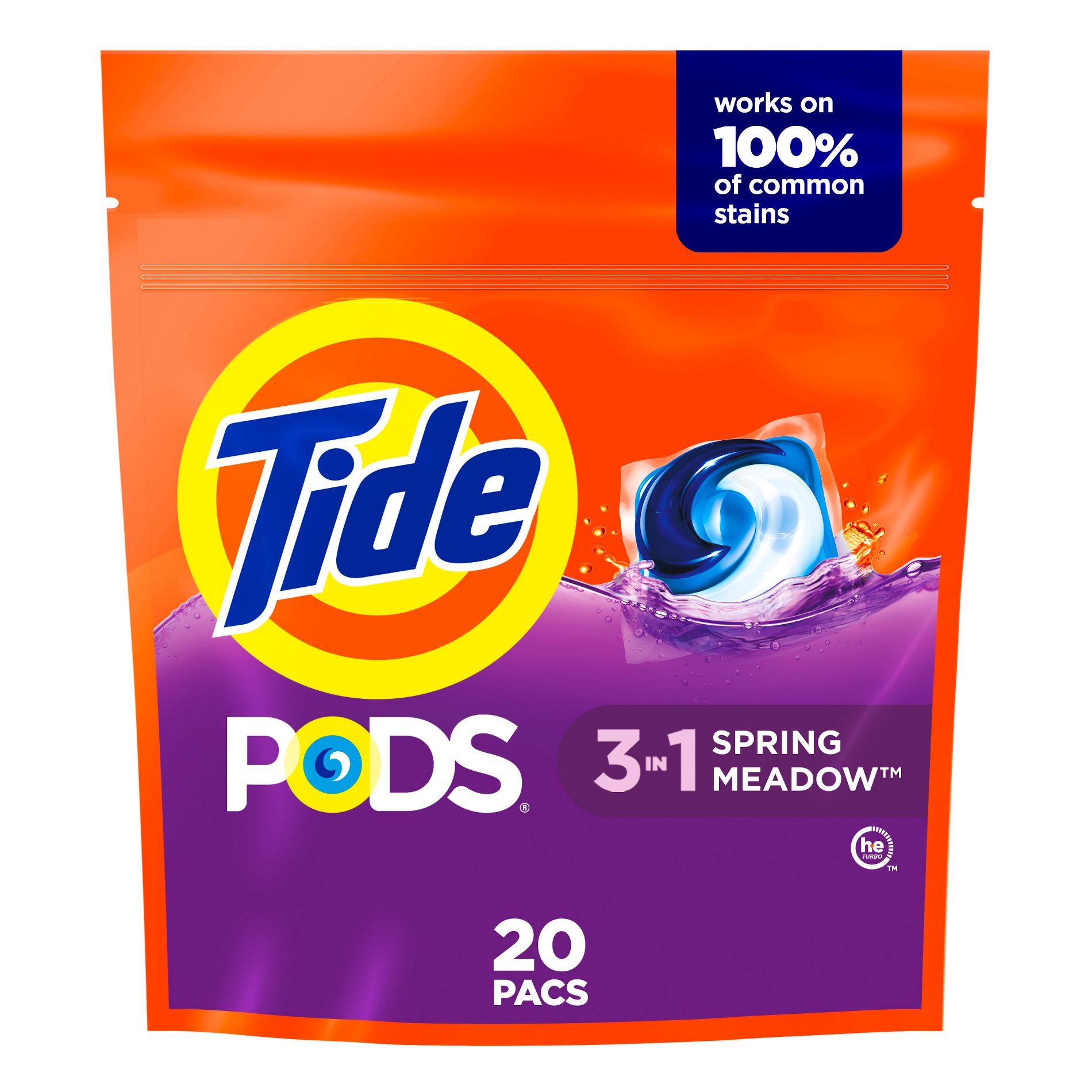 Tide Pods Spring Meadow HE Laundry Detergent Pacs