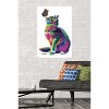 Trends International PD Moreno - Cat and Butterfly Unframed Wall Poster Prints - 2 of 4