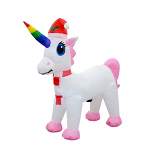 Jeco Inc. 3.5' Unicorn Inflatable Christmas Decoration