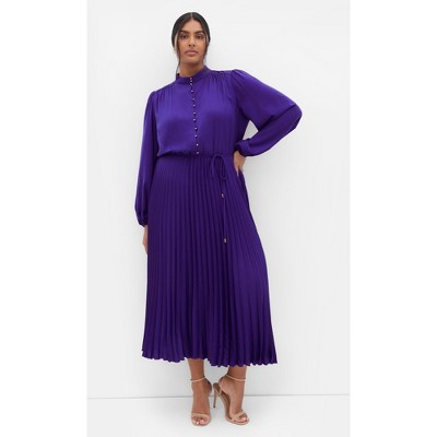 Women's Plus Size Oasis Dress - violet | CITY CHIC