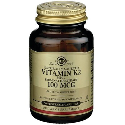 Solgar Natural Vitamin K2 (MK-7).