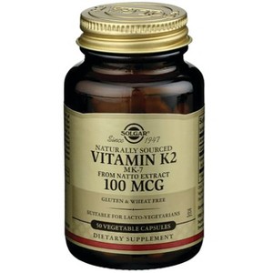 Solgar Natural Vitamin K2 (MK-7). - 1 of 4