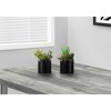 NicBex Artificial Succulent Plant 2PC, 7" H Fake Plants in Pots, Tabletop Faux Plants Indoor for Living Room/Office/Windowsill Decor - 2 of 4