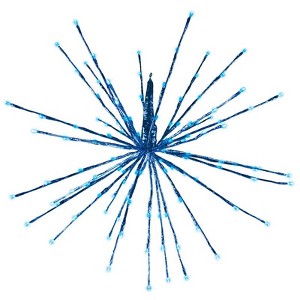 Celebrations Platinum LED Micro/5mm Blue 128 ct Starburst - 1 of 1