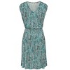 Women's Smocked Waist Printed Dress - LASCANA - 2 of 4