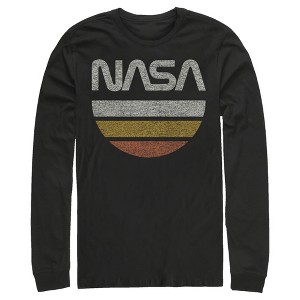 Men's NASA Half Moon Long Sleeve Shirt - 1 of 3
