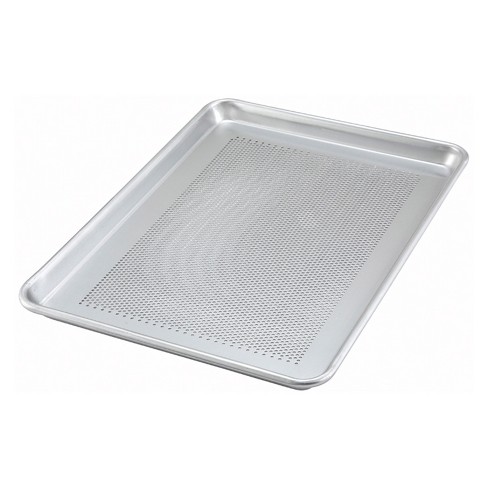 Winco Sheet Pan, Perforated, Aluminum, 13 X 18 (half Size) - Silver : Target