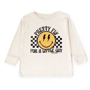The Juniper Shop SmileyWorld Pretty Fly For A Little Guy Toddler Long Sleeve Tee - 1 of 4