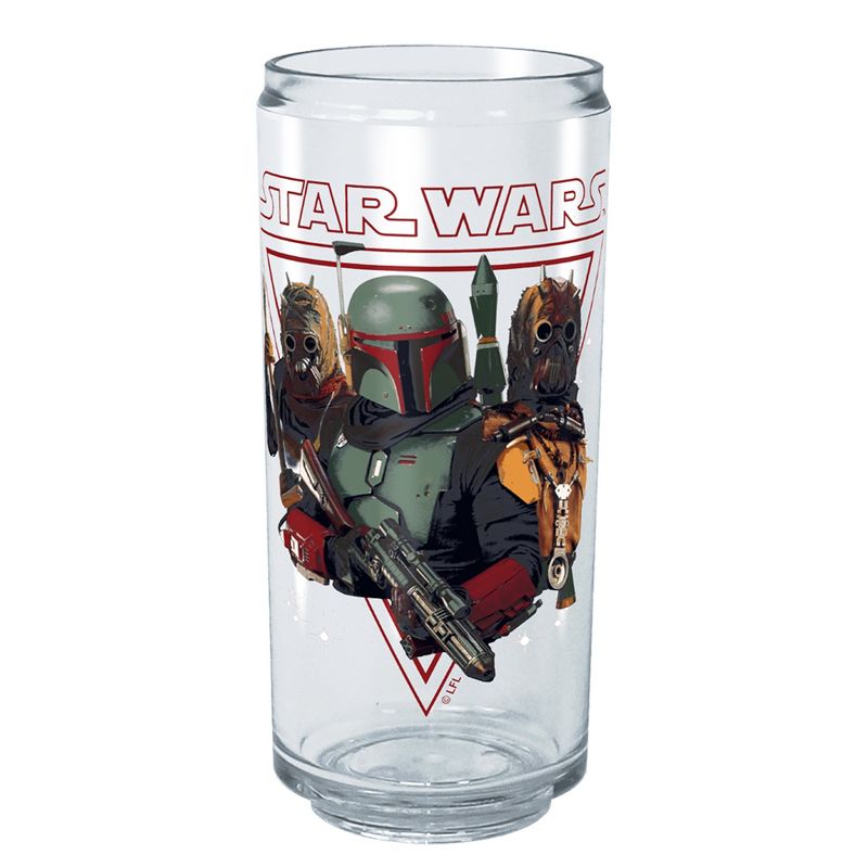 Star Wars: The Book of Boba Fett Bounty Hunting Tritan Can Shaped Drinking Cup, 1 of 3