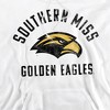 University Of Southern Mississippi Official Golden Eagles Logo Adult Pull-Over Hoodie - 2 of 4