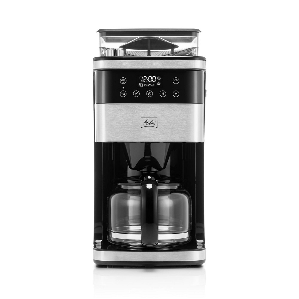 Melitta Aroma Fresh Plus 10c Drip Coffeemaker with Coffee Grinder