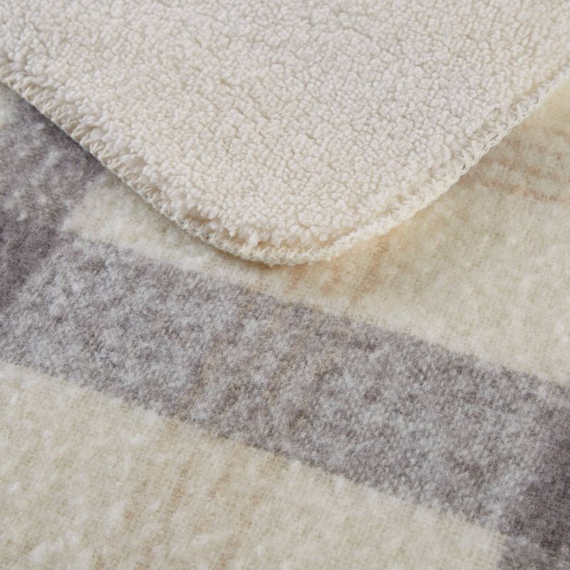50"x60" Bloomington Faux Mohair to Faux Shearling Throw Blanket - Woolrich, 5 of 9