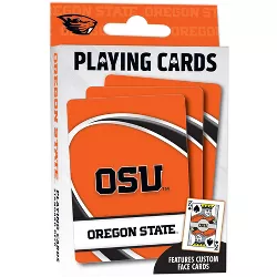MasterPieces Family Games - NCAA Oregon State Beavers Playing Cards - Officially Licensed Playing Card Deck for Adults, Kids, and Family