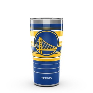 NBA Golden State Warriors 20oz Hype Stripes Stainless Steel Tumbler - 1 of 3