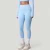 Anna-Kaci Active Women's High Waist Full Length Leggings with Side Pockets and Wide Waistband - 2 of 4