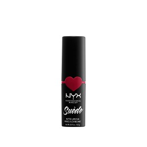 NYX Professional Makeup Suede Matte Lipstick Spicy - .12oz