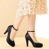 Perphy Women's Mary Jane Platform Ankle Strap Stiletto Heel Pumps - 2 of 4