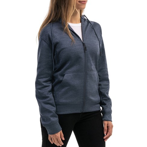 Women's Oversized Zip-up Hoodie - Wild Fable™ Heather Gray M : Target