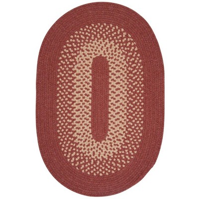 Colonial Mills Jackson - Rosewood 2 Ft x4 Ft Oval Rug Indoor 75% Polypropylene/25% Wool