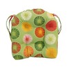 Blazing Needles, 16-inch Spun Polyester Outdoor U-shaped Tufted Chair Cushions (Set of 2) - 2 of 2