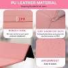 BestMassage Folding 4-Panel Mat Gymnastics Mat PU Leather Tumbling Mat with Carrying Handles - 3 of 4