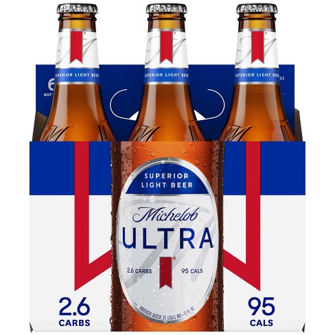 Michelob Ultra Superior Beer - 6pk/12 Bottles : Target